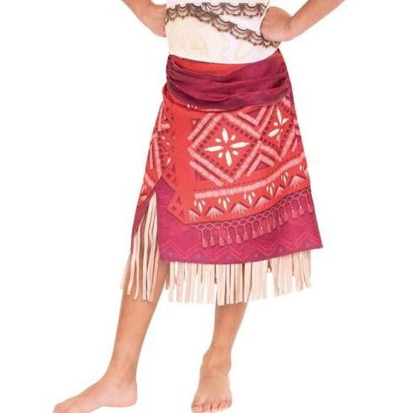 Disney Girl's Moana 2 Skirt Halloween Costume Dress Up - Picture 1 of 7